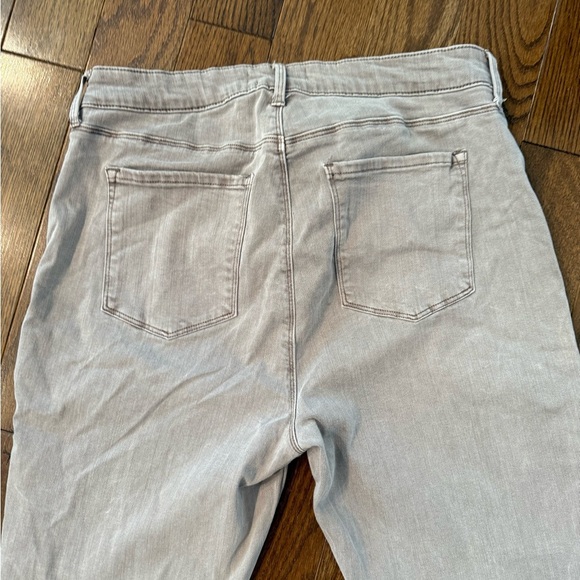 Pistola Light tan blush color Jeans with Distressed Finish - Picture 2 of 7